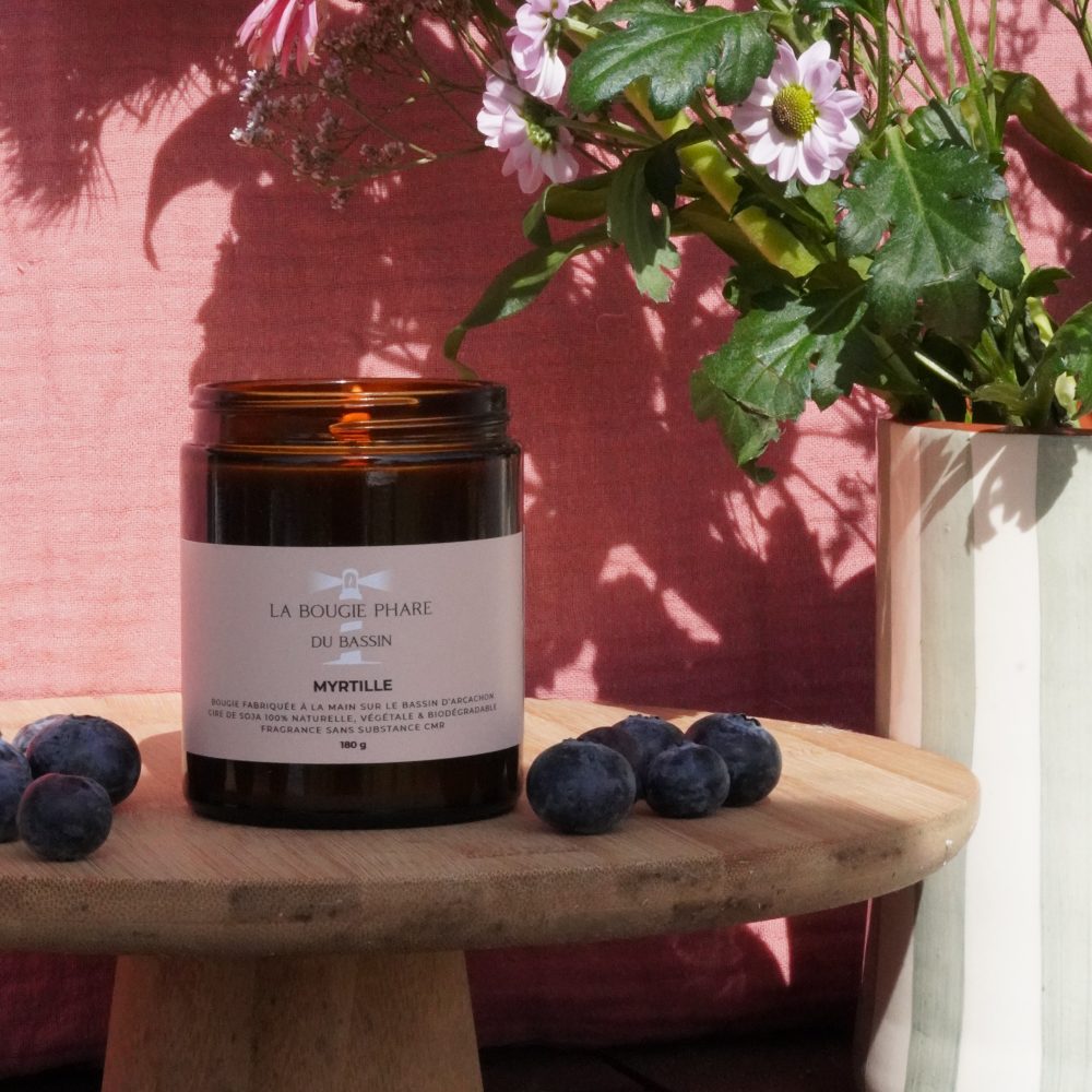 Bougie Myrtille