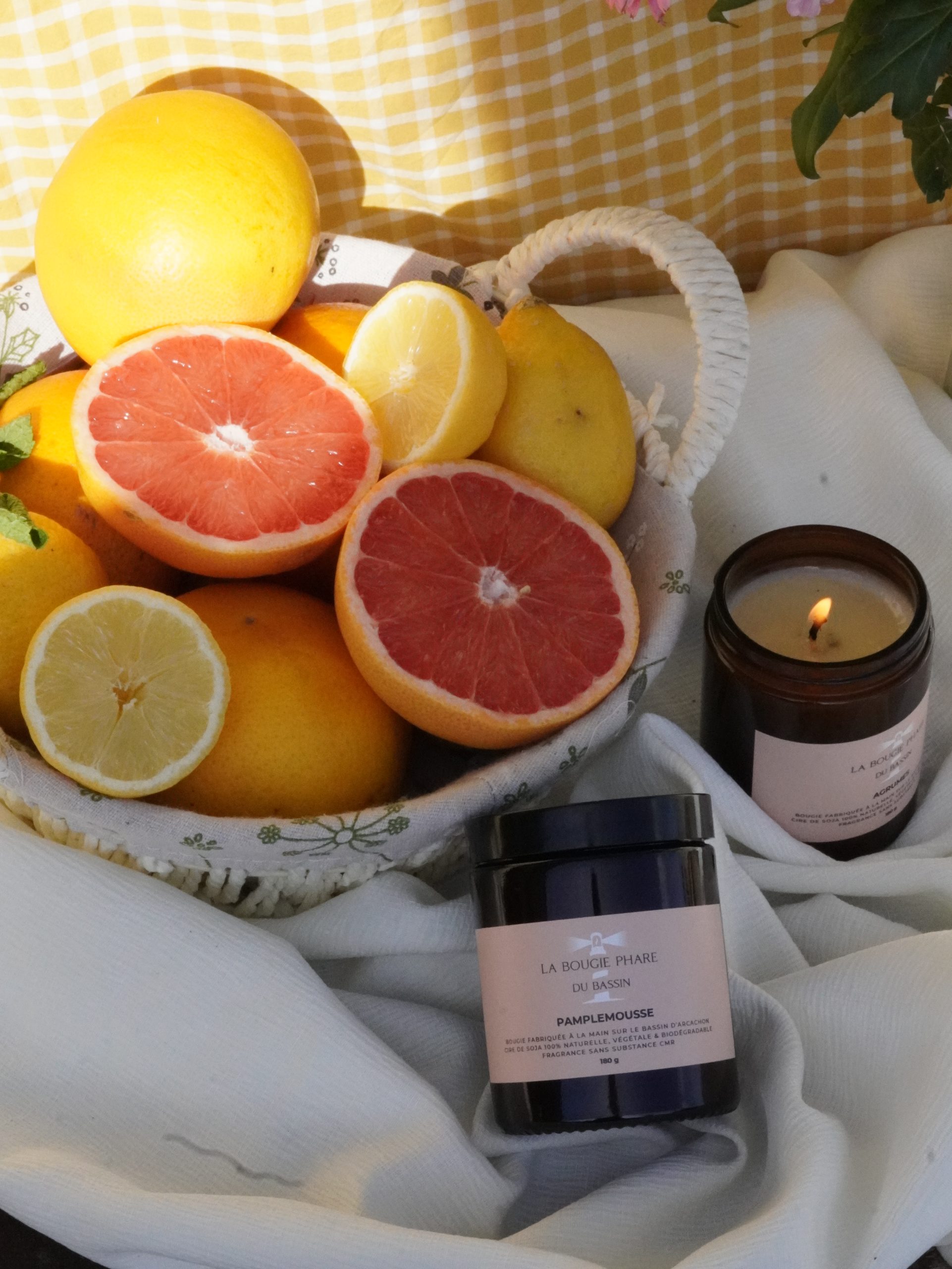 Bougie Pamplemousse